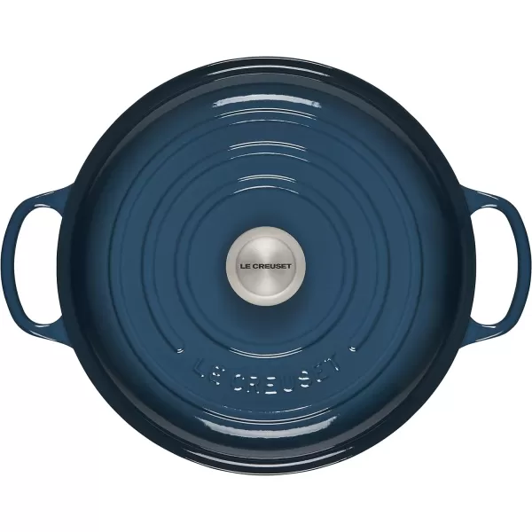 Le Creuset Enameled Cast Iron Signature Braiser, 3.5 qt., Rhone