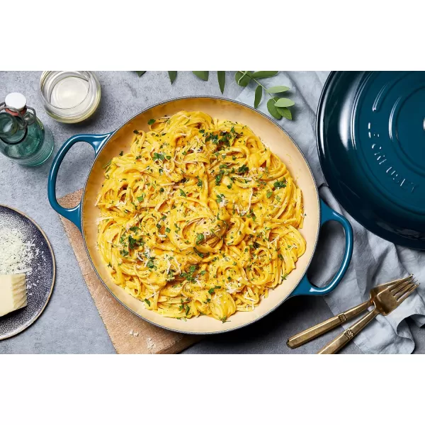 Le Creuset Enameled Cast Iron Signature Braiser, 3.5 qt., Rhone