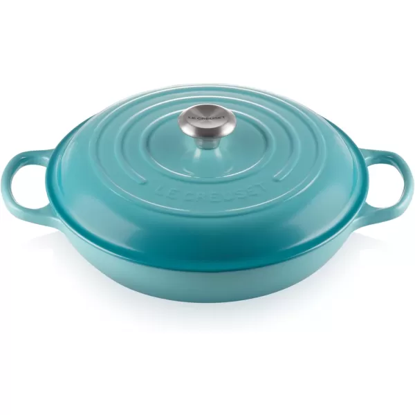 Le Creuset Enameled Cast Iron Signature Braiser, 3.5 qt., Rhone