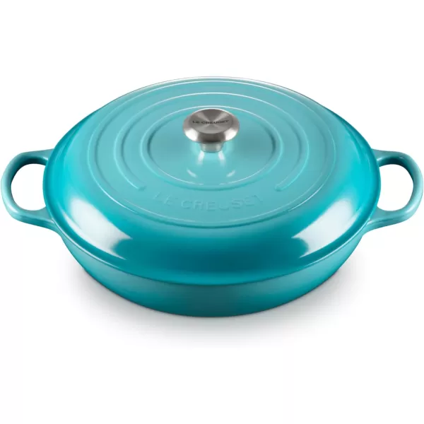 Le Creuset Enameled Cast Iron Signature Braiser, 3.5 qt., Rhone