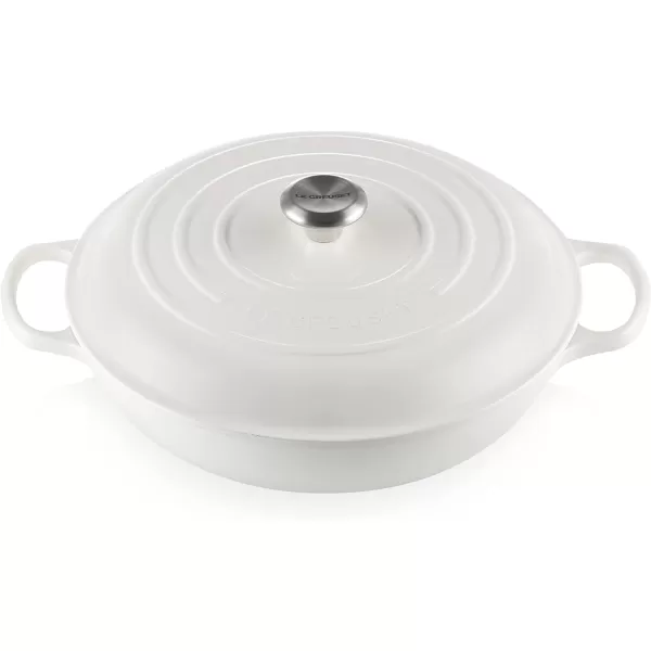 Le Creuset Enameled Cast Iron Signature Braiser, 3.5 qt., Rhone