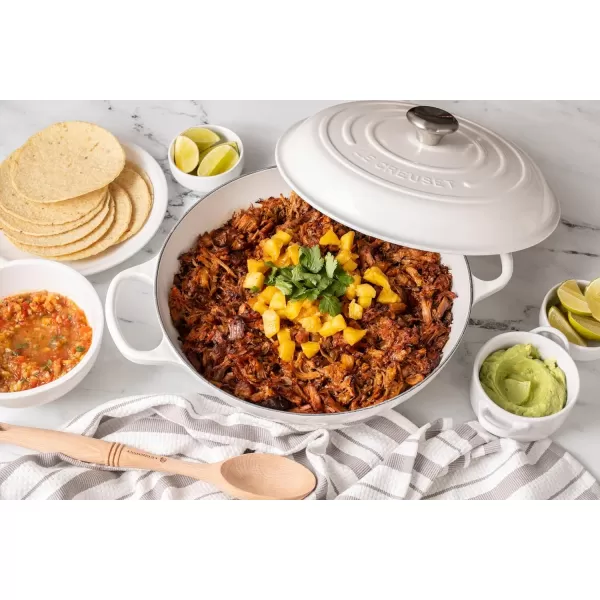 Le Creuset Enameled Cast Iron Signature Braiser, 3.5 qt., Rhone