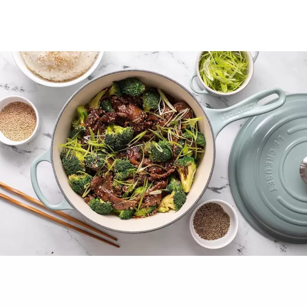 Le Creuset Enameled Cast Iron Signature Cassadou, 3.75 qt., Rhone