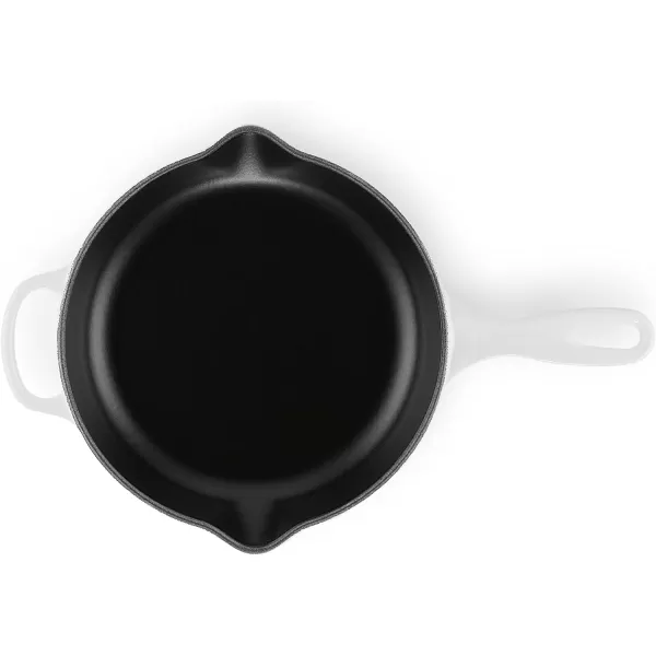 Le Creuset Enameled Cast Iron Signature Iron Handle Skillet, 10.25", Rhone