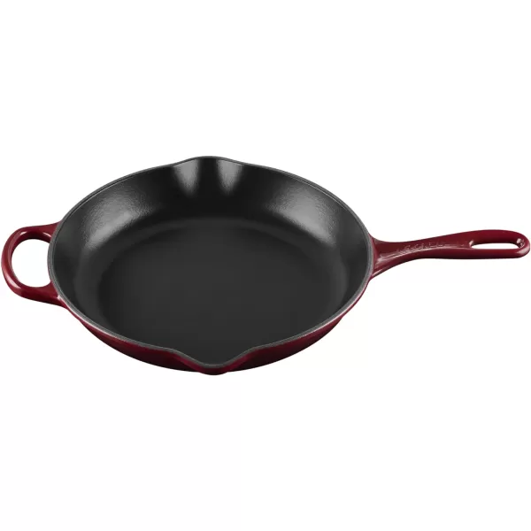 Le Creuset Enameled Cast Iron Signature Iron Handle Skillet, 10.25", Rhone