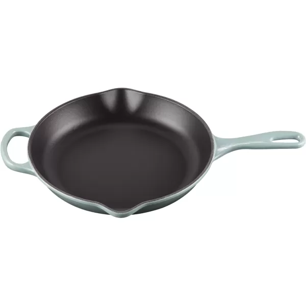 Le Creuset Enameled Cast Iron Signature Iron Handle Skillet, 10.25", Rhone