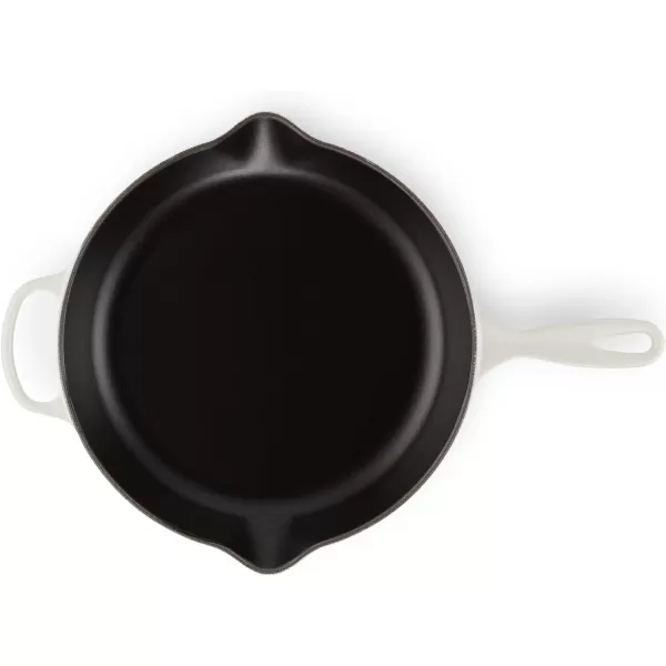 Le Creuset Enameled Cast Iron Signature Iron Handle Skillet, 10.25", Rhone