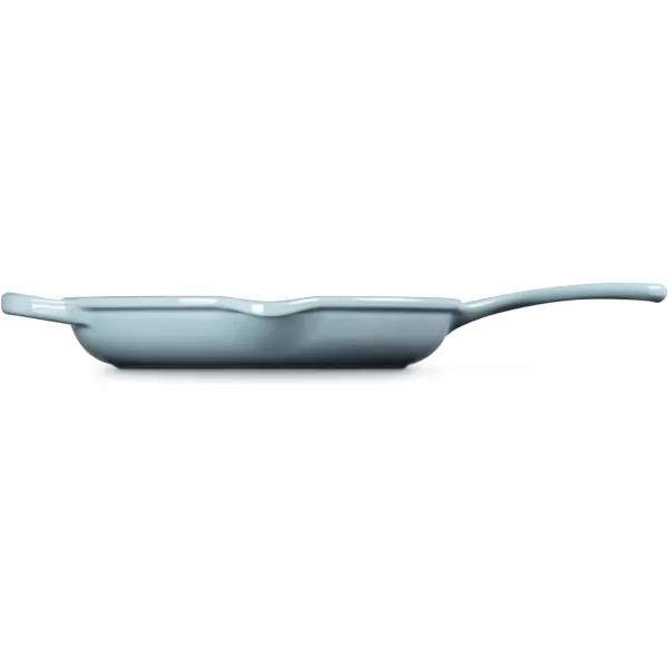 Le Creuset Enameled Cast Iron Signature Iron Handle Skillet, 10.25", Rhone
