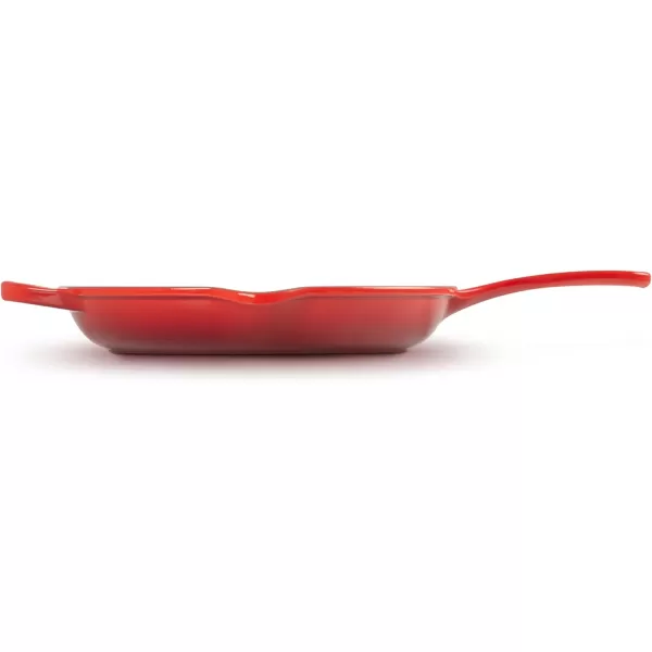 Le Creuset Enameled Cast Iron Signature Iron Handle Skillet, 10.25", Rhone