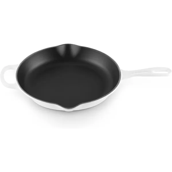 Le Creuset Enameled Cast Iron Signature Iron Handle Skillet, 10.25", Rhone