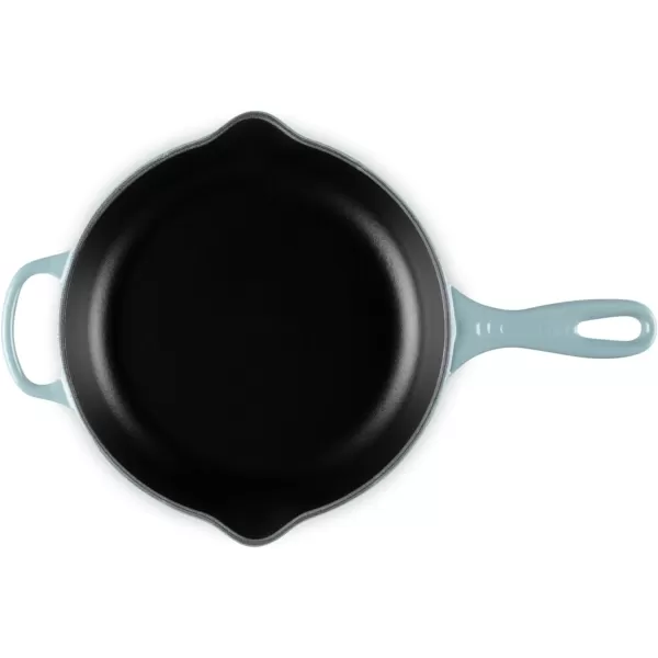 Le Creuset Enameled Cast Iron Signature Iron Handle Skillet, 10.25", Rhone