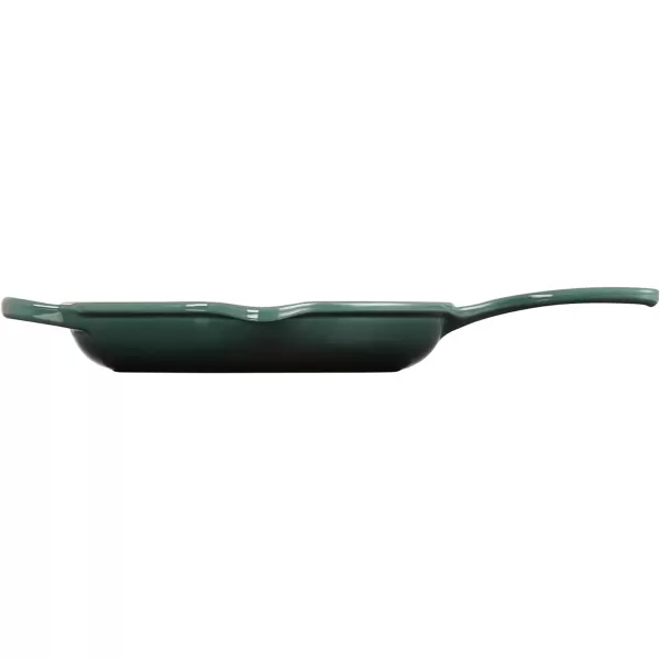 Le Creuset Enameled Cast Iron Signature Iron Handle Skillet, 10.25", Rhone