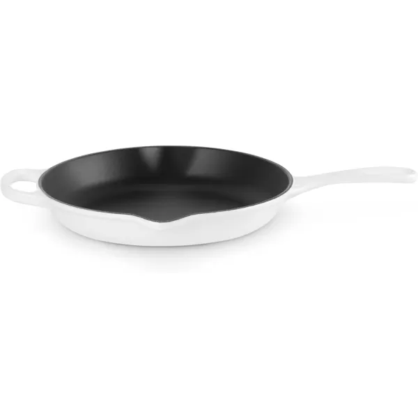 Le Creuset Enameled Cast Iron Signature Iron Handle Skillet, 10.25", Rhone