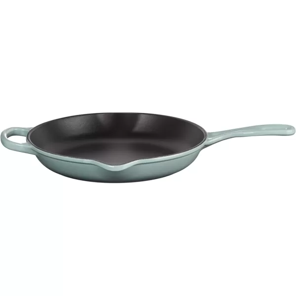 Le Creuset Enameled Cast Iron Signature Iron Handle Skillet, 10.25", Rhone