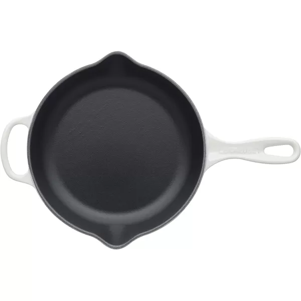 Le Creuset Enameled Cast Iron Signature Iron Handle Skillet, 10.25", Rhone