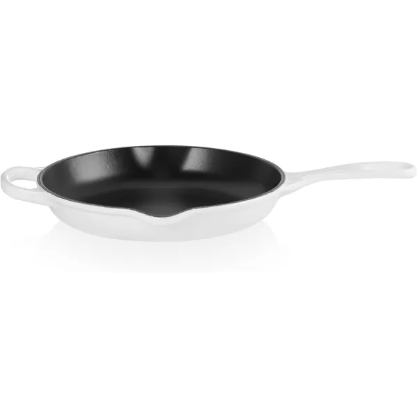 Le Creuset Enameled Cast Iron Signature Iron Handle Skillet, 10.25", Rhone