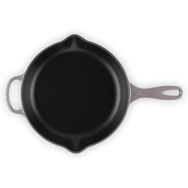 Le Creuset Enameled Cast Iron Signature Iron Handle Skillet, 10.25", Rhone