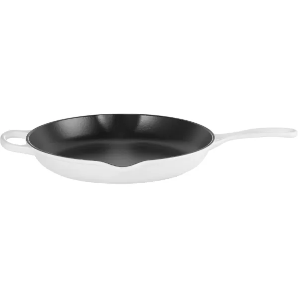 Le Creuset Enameled Cast Iron Signature Iron Handle Skillet, 10.25", Rhone