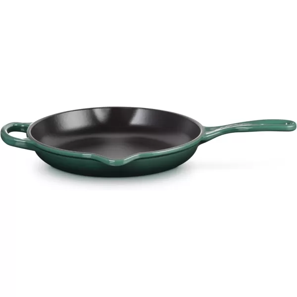 Le Creuset Enameled Cast Iron Signature Iron Handle Skillet, 10.25", Rhone