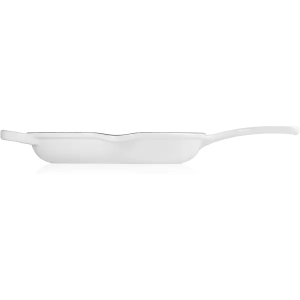 Le Creuset Enameled Cast Iron Signature Iron Handle Skillet, 10.25", Rhone