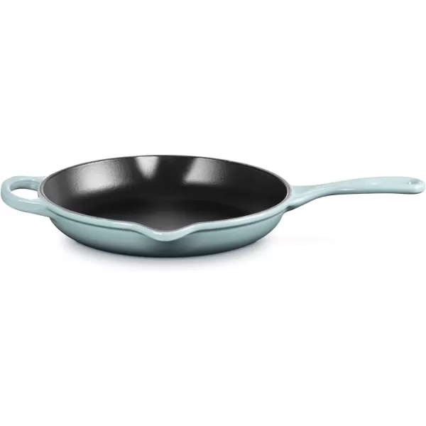 Le Creuset Enameled Cast Iron Signature Iron Handle Skillet, 10.25", Rhone