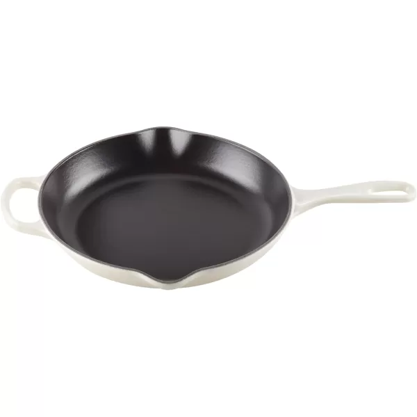 Le Creuset Enameled Cast Iron Signature Iron Handle Skillet, 10.25", Rhone