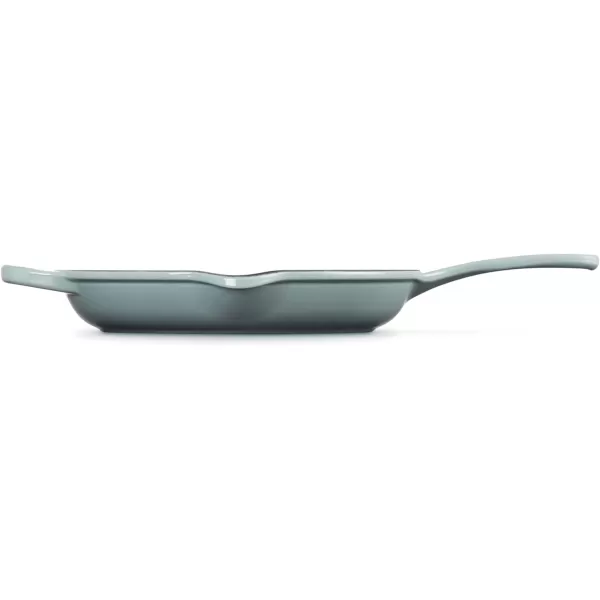 Le Creuset Enameled Cast Iron Signature Iron Handle Skillet, 10.25", Rhone
