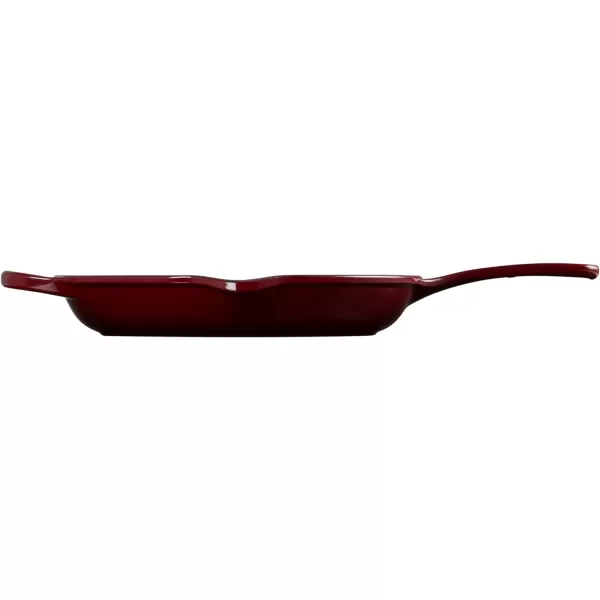 Le Creuset Enameled Cast Iron Signature Iron Handle Skillet, 10.25", Rhone