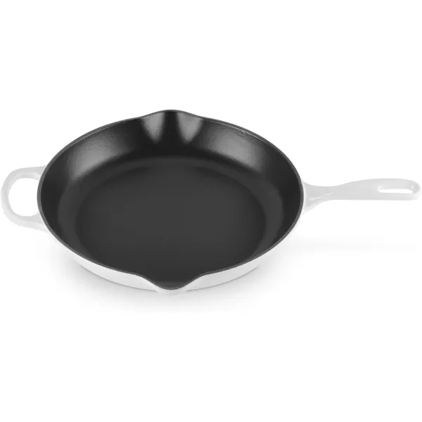 Le Creuset Enameled Cast Iron Signature Iron Handle Skillet, 10.25", Rhone