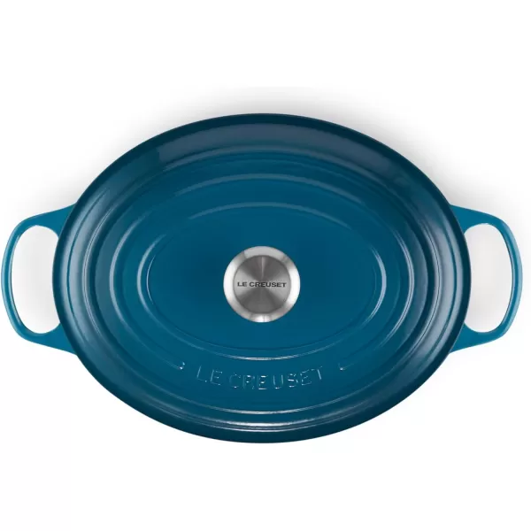 Le Creuset Enameled Cast Iron Signature Oval Dutch Oven, 6.75 qt., Rhone