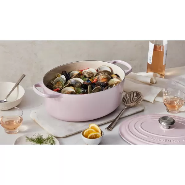 Le Creuset Enameled Cast Iron Signature Oval Dutch Oven, 6.75 qt., Rhone