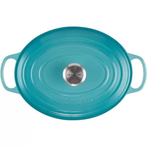 Le Creuset Enameled Cast Iron Signature Oval Dutch Oven, 6.75 qt., Rhone