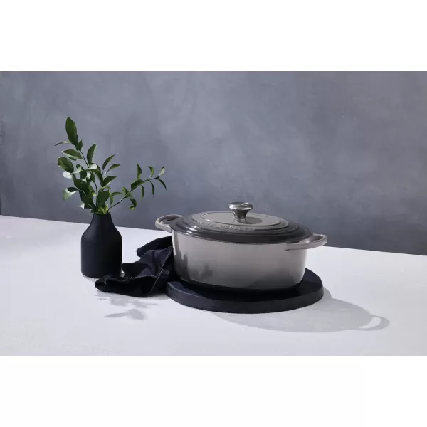 Le Creuset Enameled Cast Iron Signature Oval Dutch Oven, 6.75 qt., Rhone