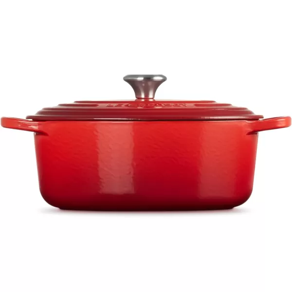 Le Creuset Enameled Cast Iron Signature Oval Dutch Oven, 6.75 qt., Rhone