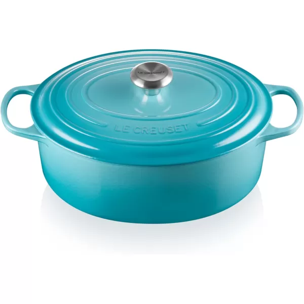Le Creuset Enameled Cast Iron Signature Oval Dutch Oven, 6.75 qt., Rhone