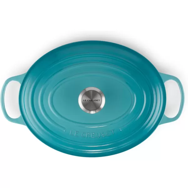 Le Creuset Enameled Cast Iron Signature Oval Dutch Oven, 6.75 qt., Rhone