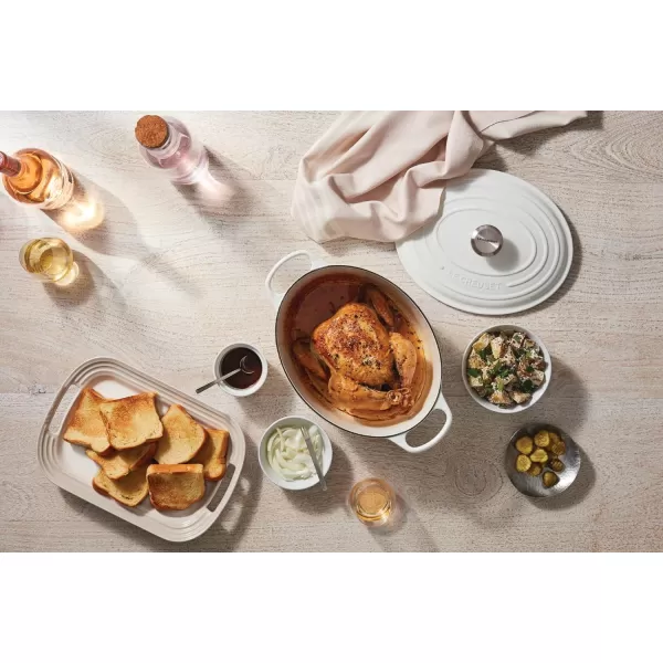 Le Creuset Enameled Cast Iron Signature Oval Dutch Oven, 6.75 qt., Rhone