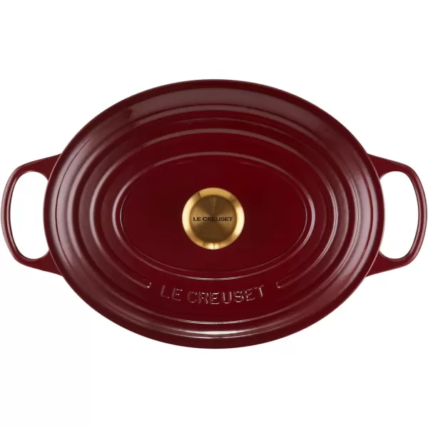 Le Creuset Enameled Cast Iron Signature Oval Dutch Oven, 6.75 qt., Rhone