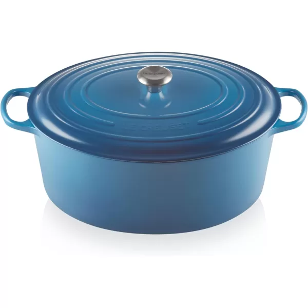 Le Creuset Enameled Cast Iron Signature Oval Dutch Oven, 6.75 qt., Rhone