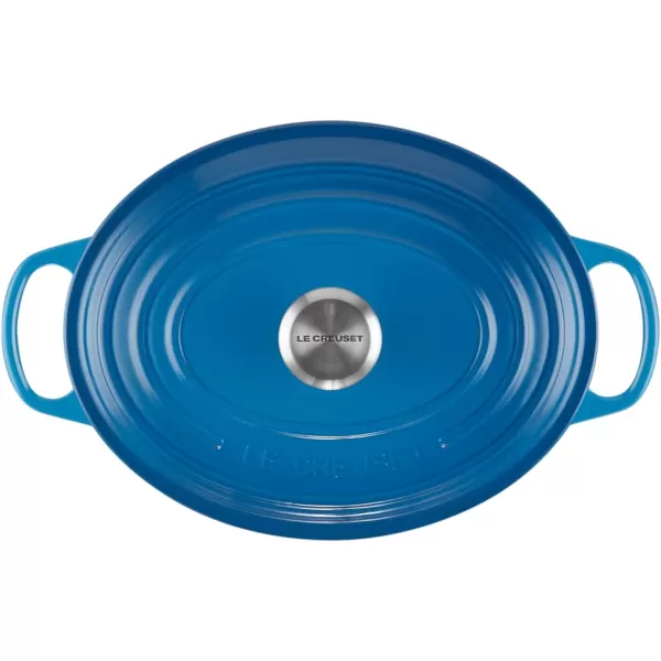 Le Creuset Enameled Cast Iron Signature Oval Dutch Oven, 6.75 qt., Rhone
