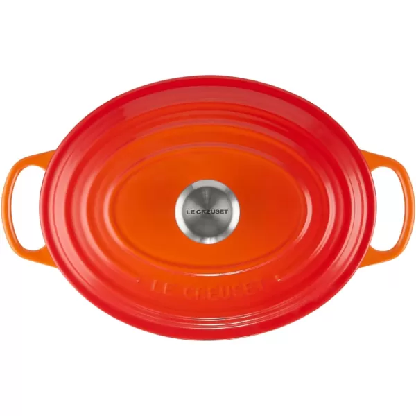 Le Creuset Enameled Cast Iron Signature Oval Dutch Oven, 6.75 qt., Rhone