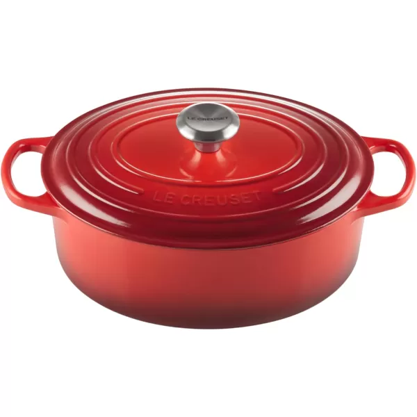 Le Creuset Enameled Cast Iron Signature Oval Dutch Oven, 6.75 qt., Rhone