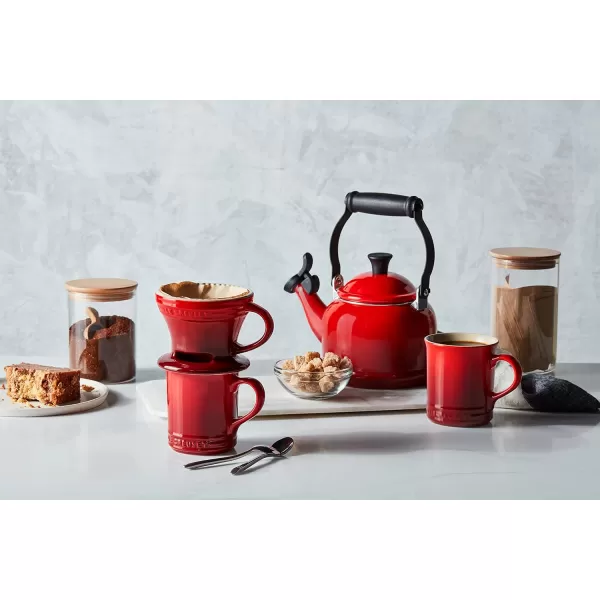 Le Creuset Stainless Steel Demi Tea Kettle, 1.25 qt.