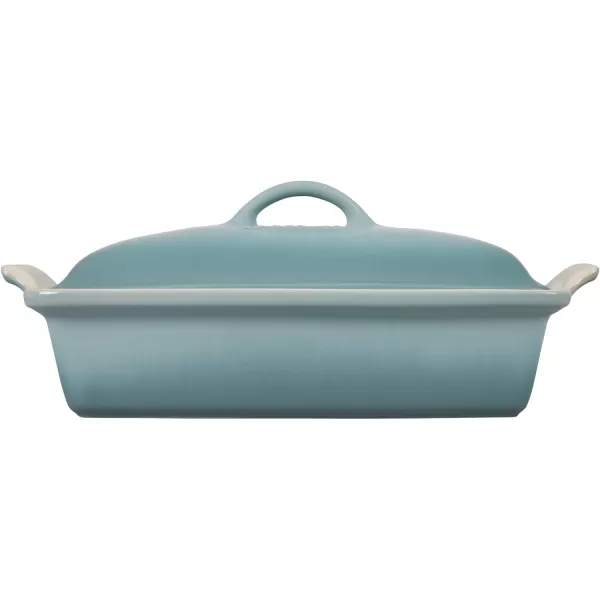 Le Creuset Stoneware Heritage Covered Rectangular Casserole, 4 qt. , Rhone