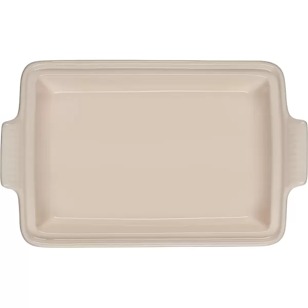 Le Creuset Stoneware Heritage Covered Rectangular Casserole, 4 qt. , Rhone