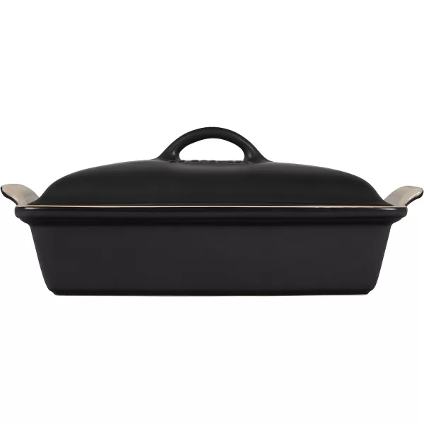 Le Creuset Stoneware Heritage Covered Rectangular Casserole, 4 qt. , Rhone