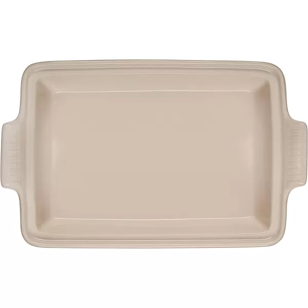 Le Creuset Stoneware Heritage Covered Rectangular Casserole, 4 qt. , Rhone