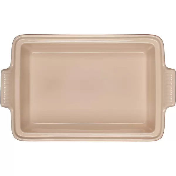 Le Creuset Stoneware Heritage Covered Rectangular Casserole, 4 qt. , Rhone