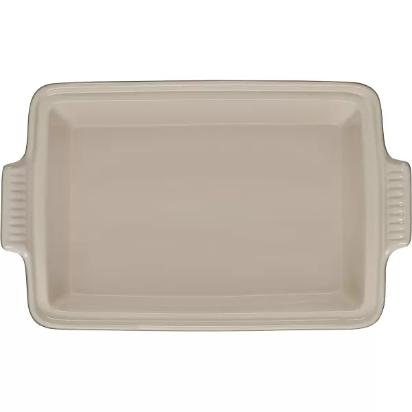 Le Creuset Stoneware Heritage Covered Rectangular Casserole, 4 qt. , Rhone