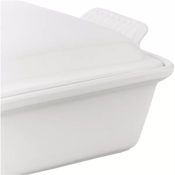 Le Creuset Stoneware Heritage Covered Rectangular Casserole, 4 qt. , Rhone